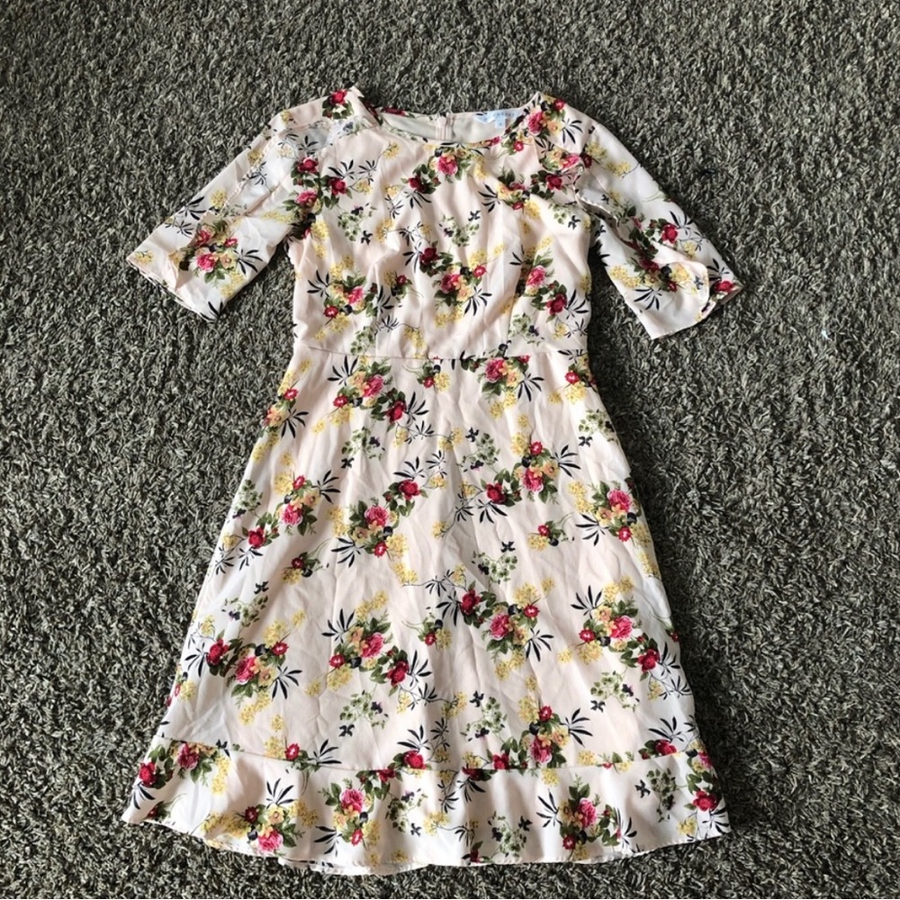 Floral dress!